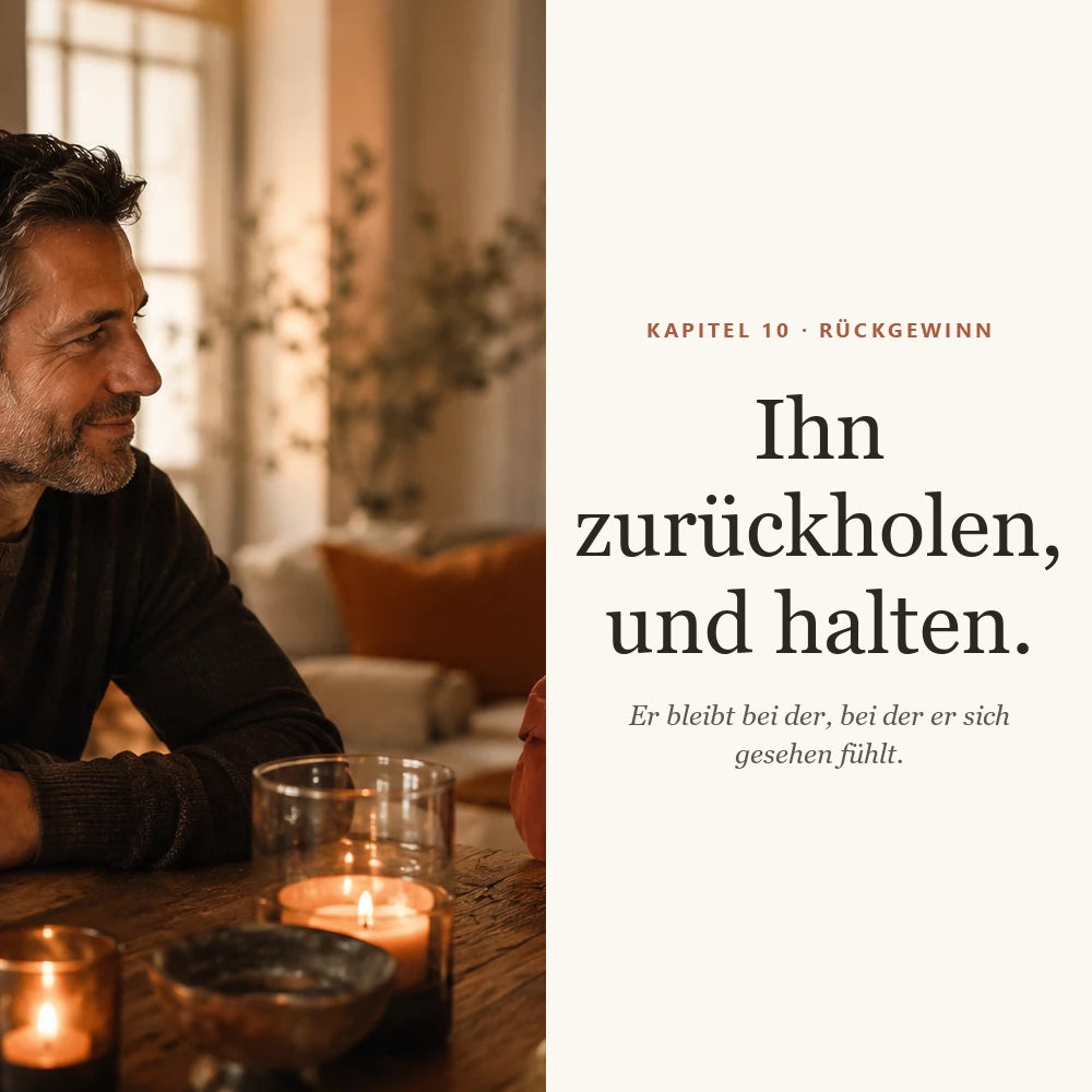 Kapitel 10: Ihn zurückholen, und halten