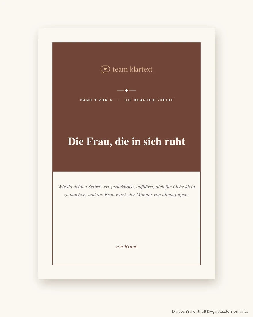 Die Frau, die in sich ruht