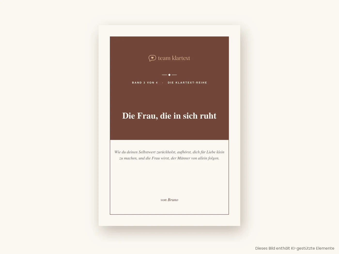 Das Buch: Die Frau, die in sich ruht