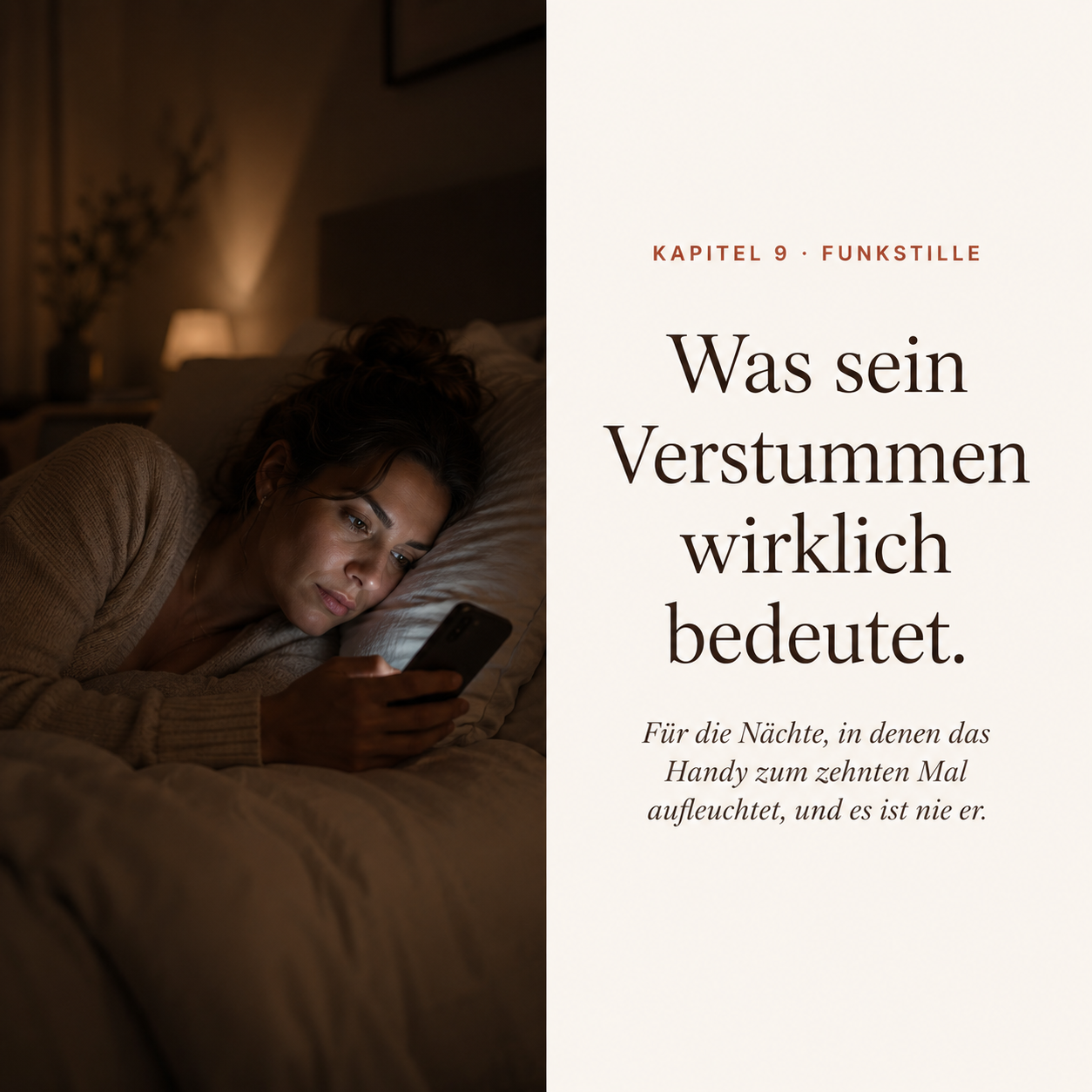 Was er dir nie sagen wird
