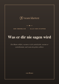 Was er dir nie sagen wird